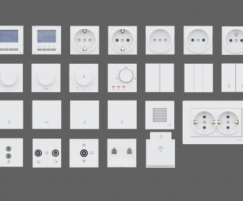 Modern Switch Socket Panel-ID:994508982