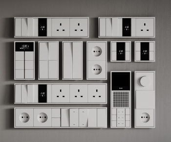 Modern Switch Socket Panel-ID:250135905