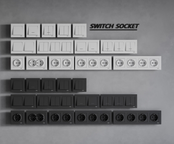 Modern Switch Socket Panel-ID:707133051