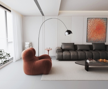 Modern A Living Room-ID:281528956