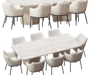 Modern Dining Table And Chairs-ID:344546086