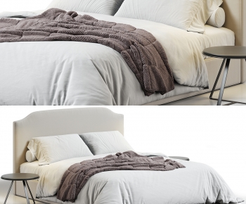 Modern Double Bed-ID:103939068