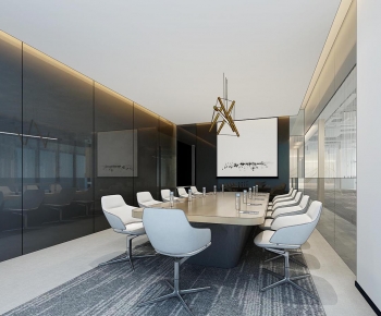 Modern Meeting Room-ID:681377898