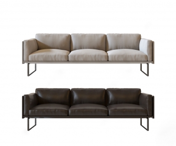 Modern Three-seat Sofa-ID:866213089