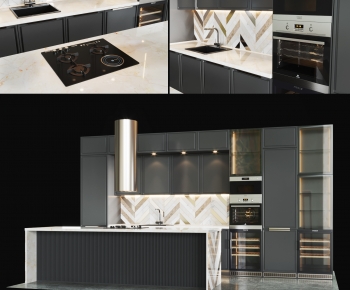 Modern Kitchen Cabinet-ID:140129096