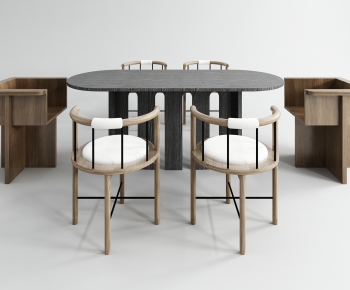 Modern Dining Table And Chairs-ID:157883887