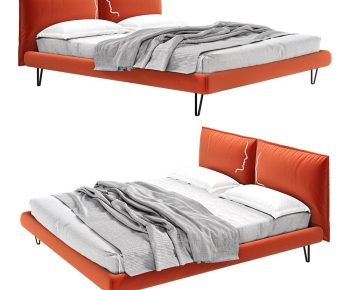 Modern Double Bed-ID:187139568