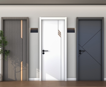 Modern Single Door-ID:962266923