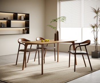 Modern Dining Table And Chairs-ID:759675038