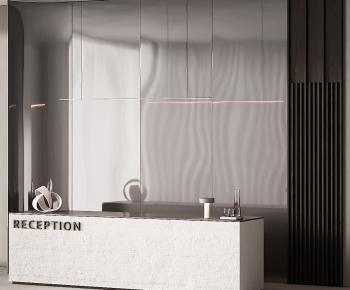 Modern Reception Desk-ID:580816032