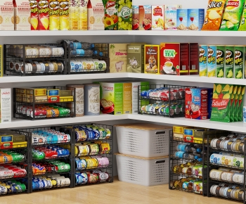 Modern Supermarket Shelf-ID:669050285