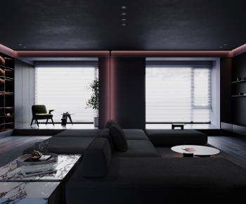 Modern A Living Room-ID:105434894