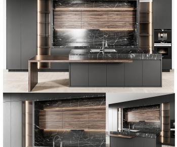 Modern Kitchen Cabinet-ID:209291935