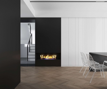 Modern Dining Room-ID:642777927