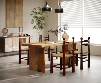 Modern Dining Table And Chairs-ID:214025025