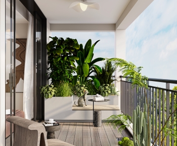 Modern Balcony-ID:685034044