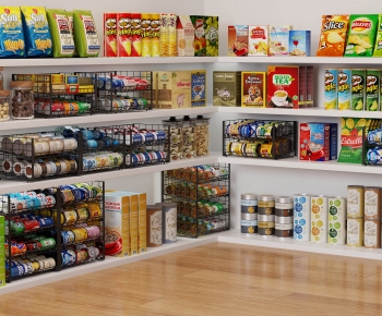 Modern Supermarket Shelf-ID:569633967