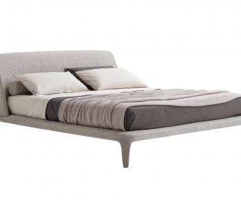 Modern Double Bed-ID:586177112