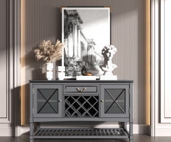 American Style Side Cabinet-ID:148694047