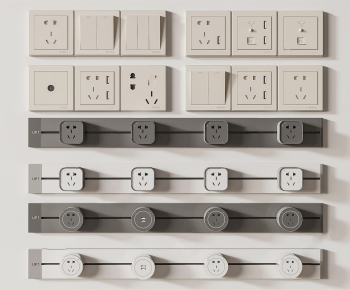 Modern Switch Socket Panel-ID:819971086