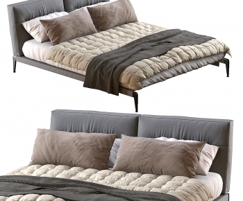 Modern Double Bed-ID:564951902