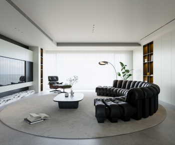 Modern A Living Room-ID:443060481