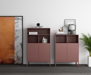 Nordic Style Side Cabinet-ID:477590645