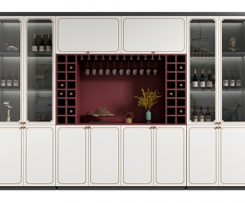 New Chinese Style Wine Cabinet-ID:653980976