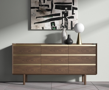 Nordic Style Side Cabinet-ID:142939093