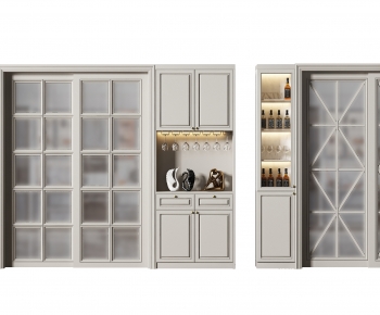 Modern Wine Cabinet-ID:704498051