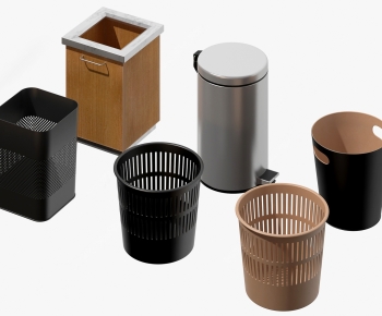 Modern Trash Can-ID:963614947