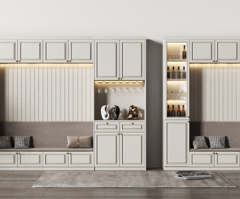 European Style Wine Cabinet-ID:397862914