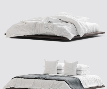 Modern Double Bed-ID:568770896