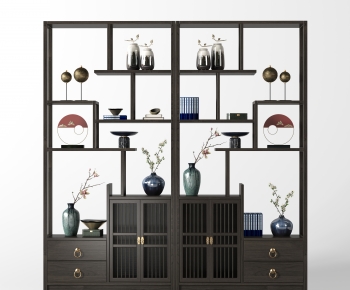 New Chinese Style Shelving-ID:903063067