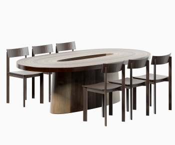 Modern Dining Table And Chairs-ID:626693011