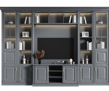 American Style TV Cabinet-ID:904831894