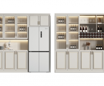 European Style Wine Cabinet-ID:247999919