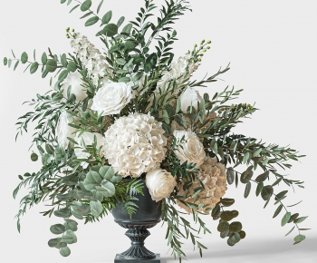 Simple European Style Flower Arrangement-ID:672085052