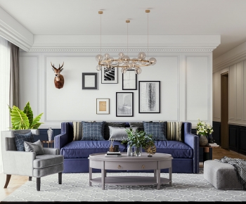 American Style A Living Room-ID:521248106