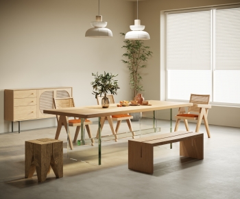 Modern Dining Table And Chairs-ID:231409078