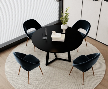 Modern Dining Table And Chairs-ID:423274045