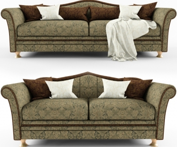 Simple European Style A Sofa For Two-ID:970369102