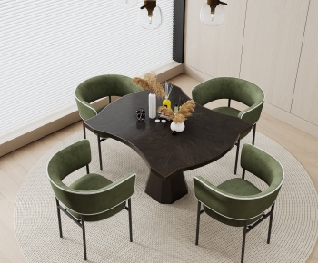 Modern Dining Table And Chairs-ID:624769937