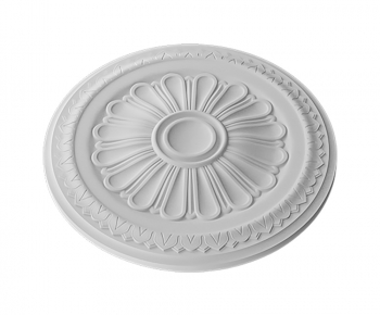 Modern Plaster Carved Top Plate-ID:913664101