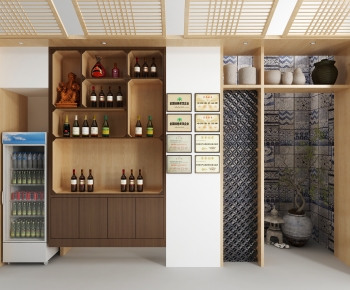 Modern Wine Cabinet-ID:521354917