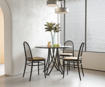 Modern Dining Table And Chairs-ID:727508075