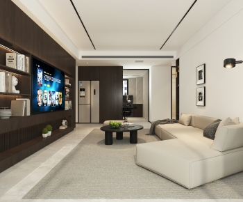 Modern A Living Room-ID:574861058