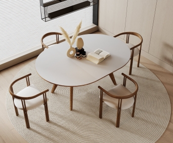 Modern Dining Table And Chairs-ID:283067944