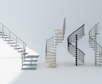 Modern Rotating Staircase-ID:854624997