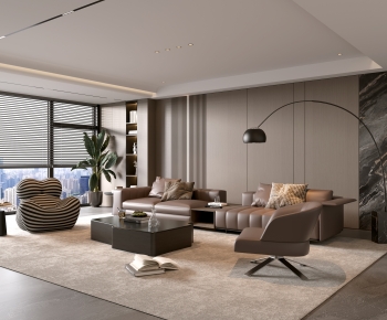 Modern A Living Room-ID:395301105